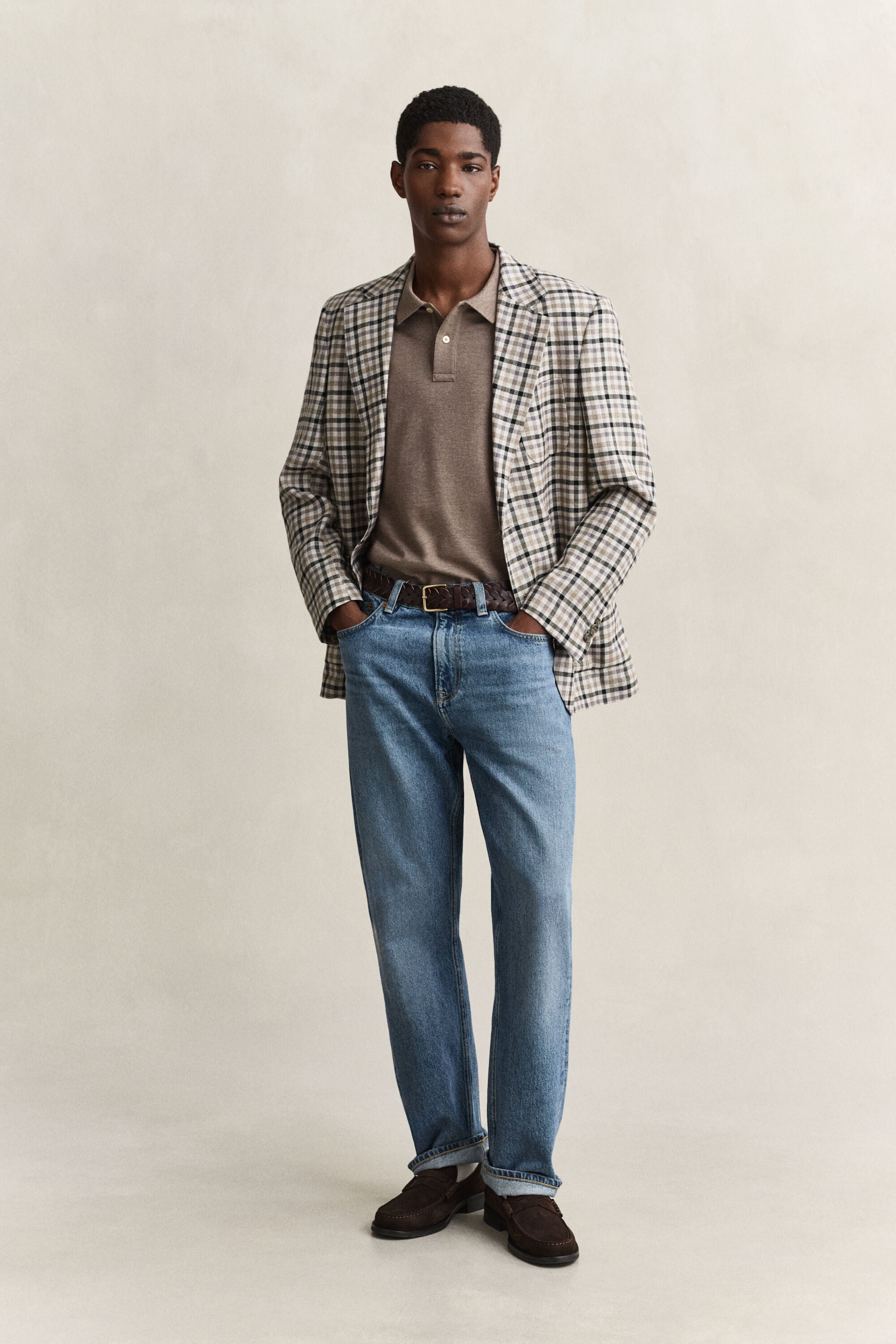 Regular fit ‑mitoitettu pikeepaita