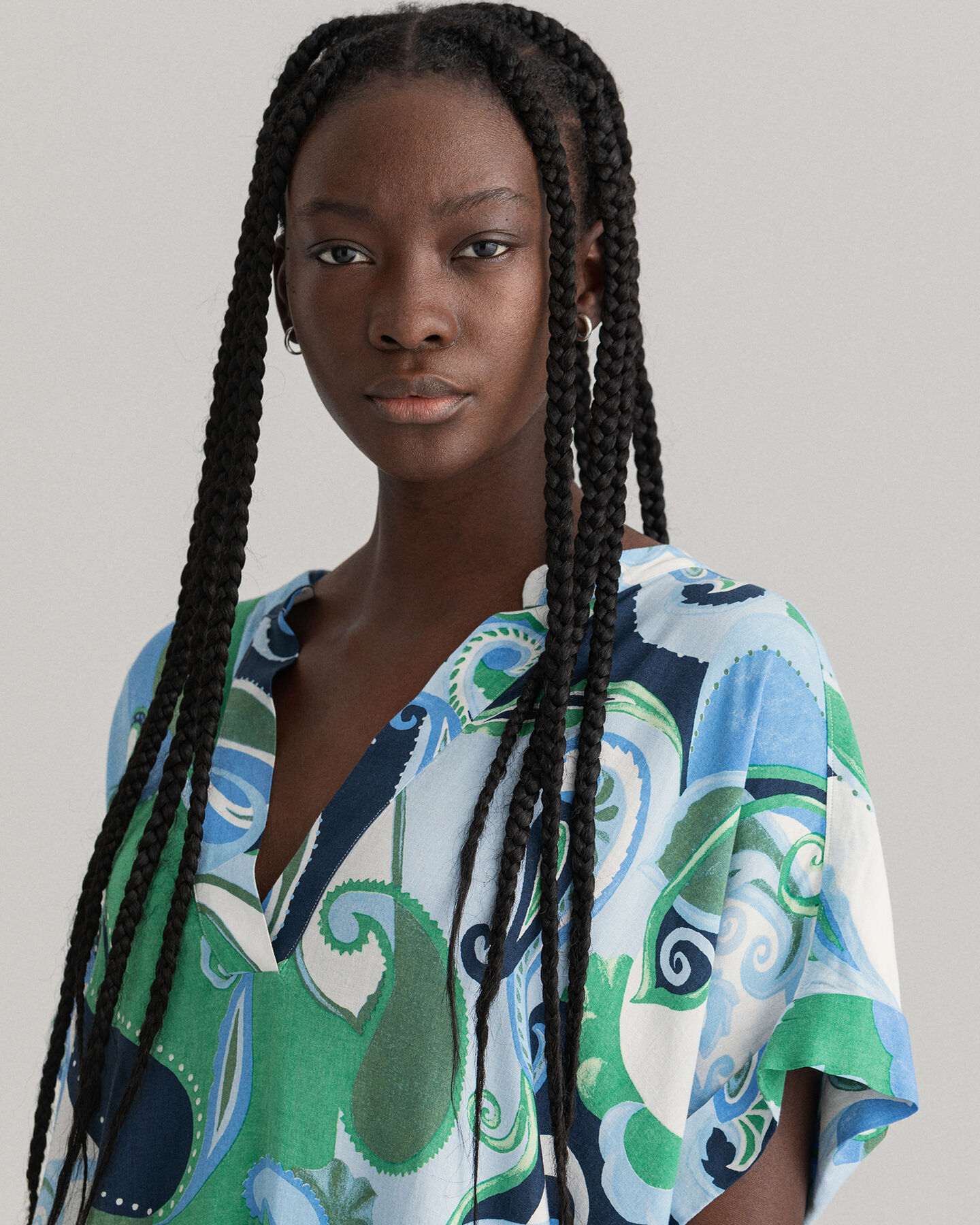 Paisley-kuvioitu tunika