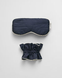 Silkkinen uninaamio ja hiusdonitsi lahjapakkauksessa