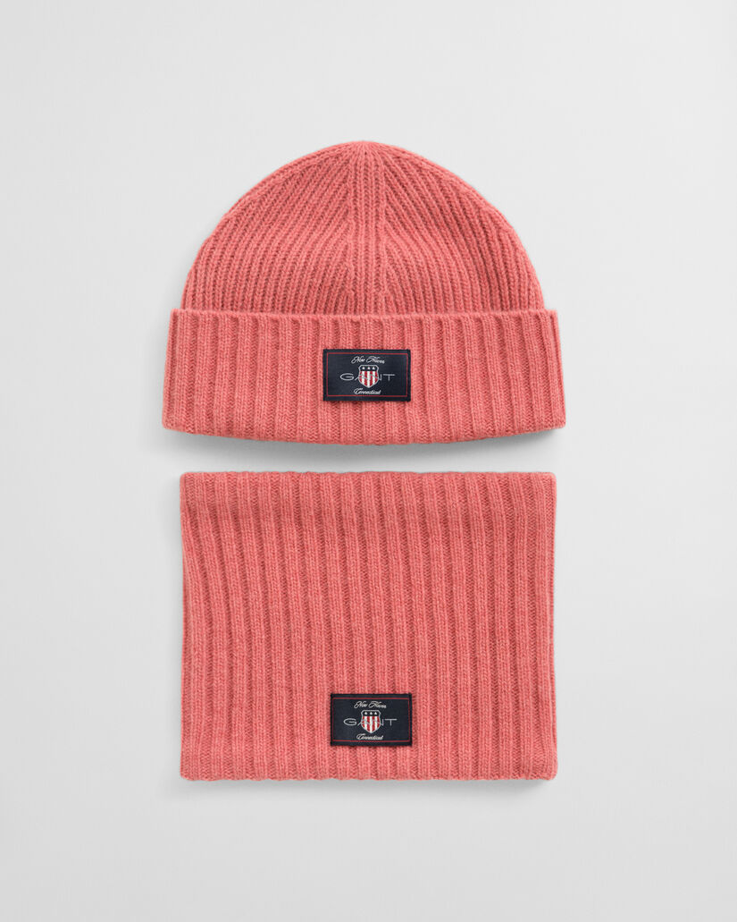 Kids-malliston villasekoitepipo ja ‑putkikauluri lahjapakkauksessa