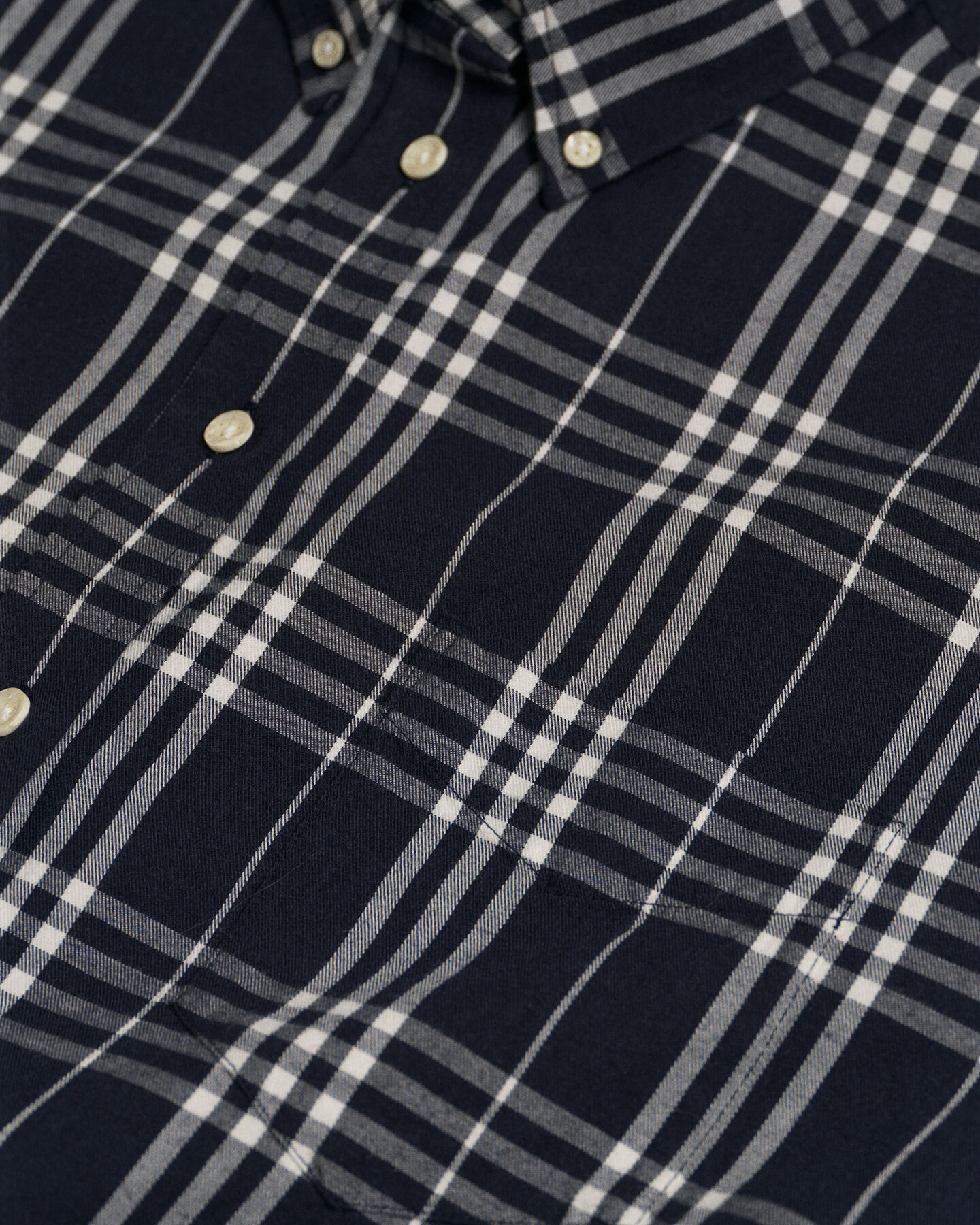 Relaxed fit ‑mitoitettu ruudullinen flanellipaita