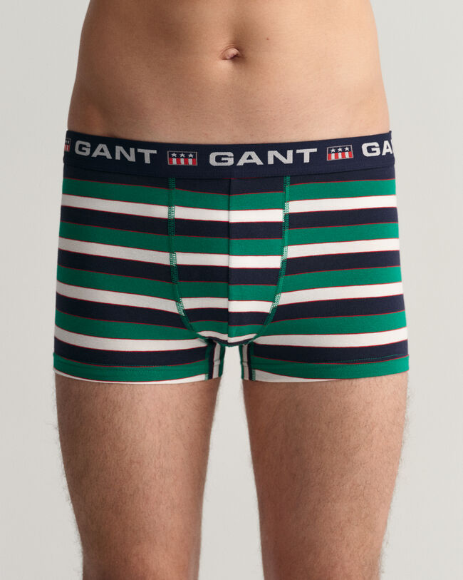 Raidalliset Retro Shield ‑bokserit (3&nbsp;kpl)