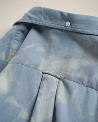 Wrangler x GANT ‑malliston relaxed fit ‑mitoitettu Bleached-paita puuvillasta ja villasta