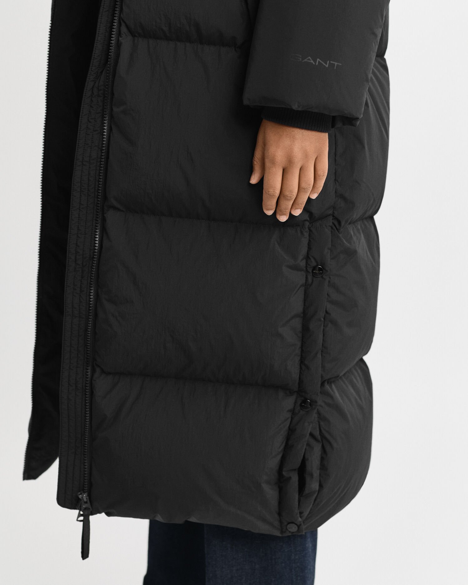 Kokopitkä untuvatakki