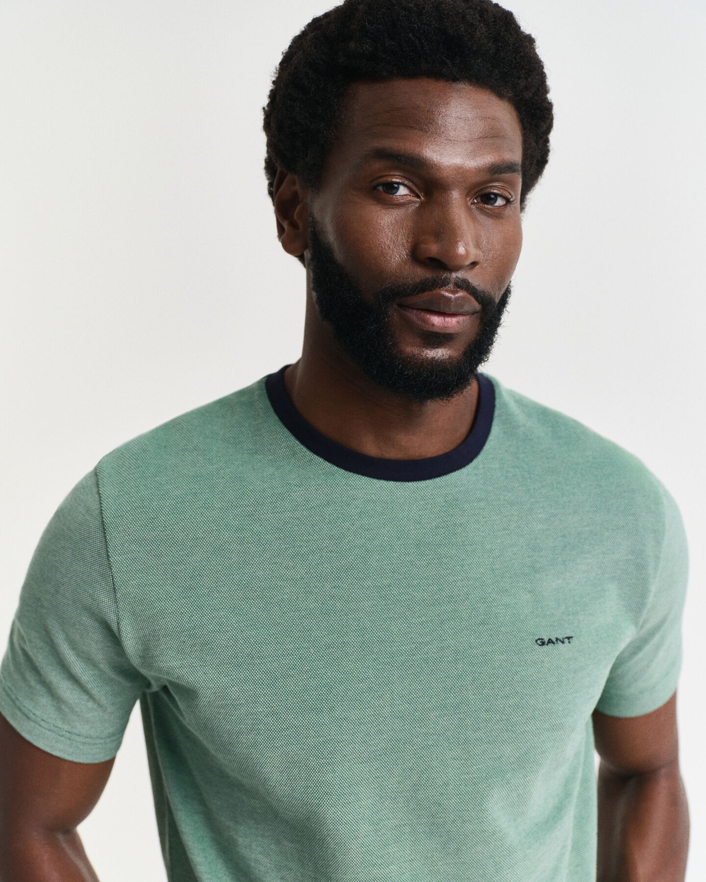 4-Colored Oxford T-Shirt
