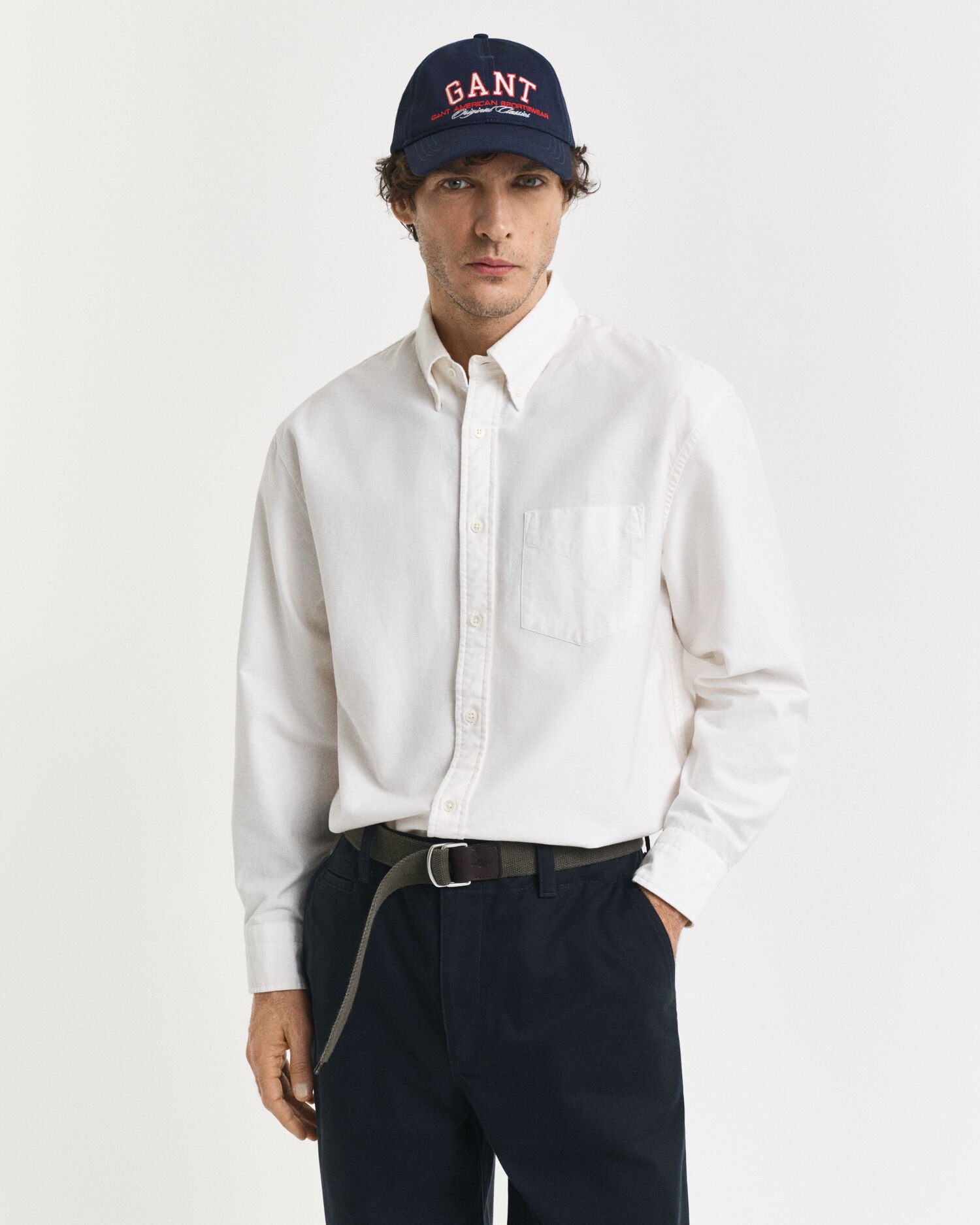 Relaxed fit ‑mitoitettu Heritage-oxford-paita