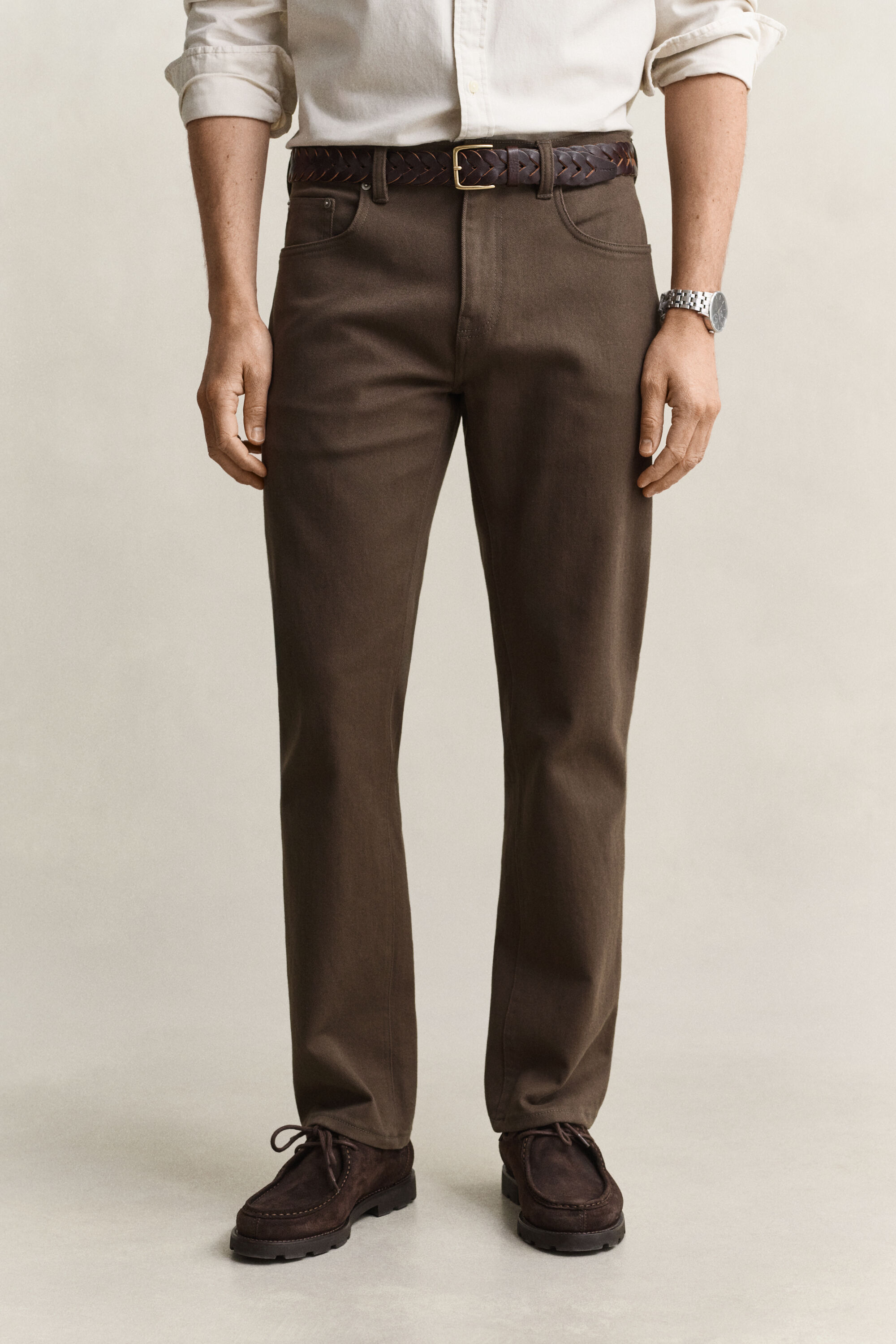Regular fit ‑mitoitetut tvillifarkut