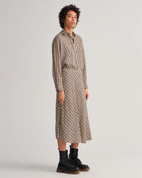 Relaxed fit ‑mitoitettu Geometric-paita