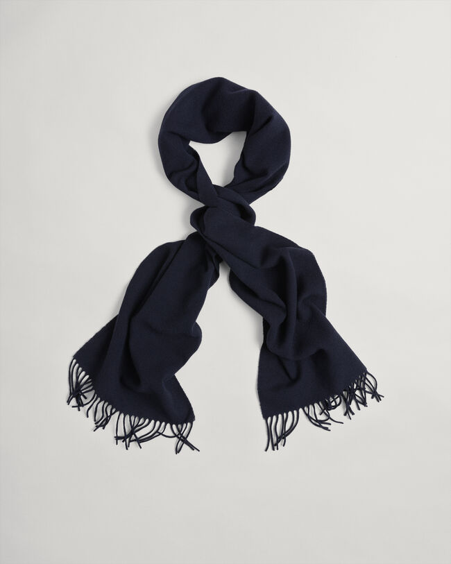 Yksivärinen villahuivi