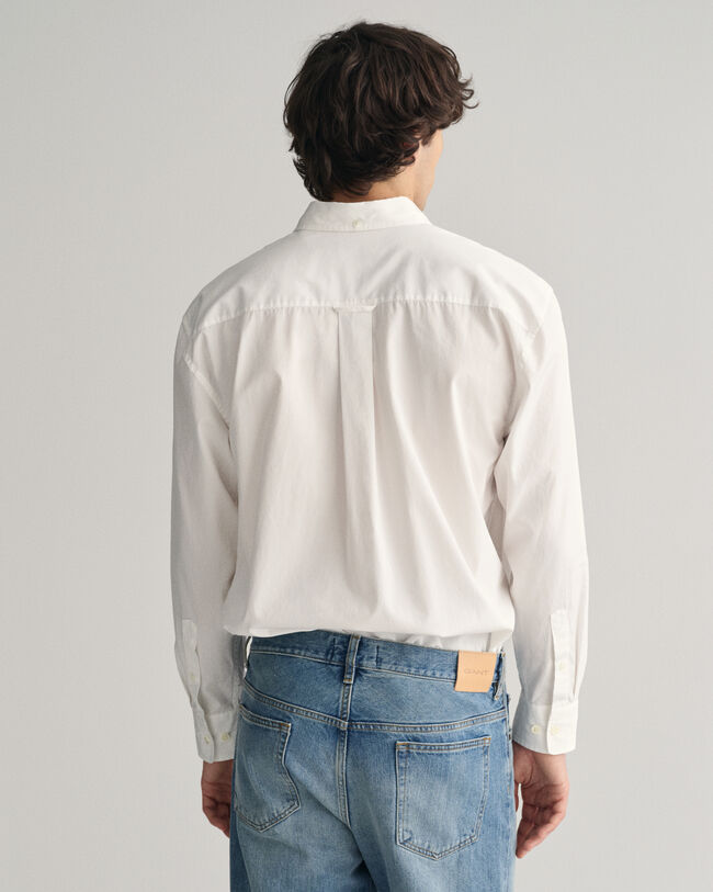 Relaxed Fit Poplin Shirt