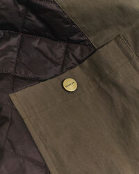 Puuvillainen Barn Jacket -öljykangastakki