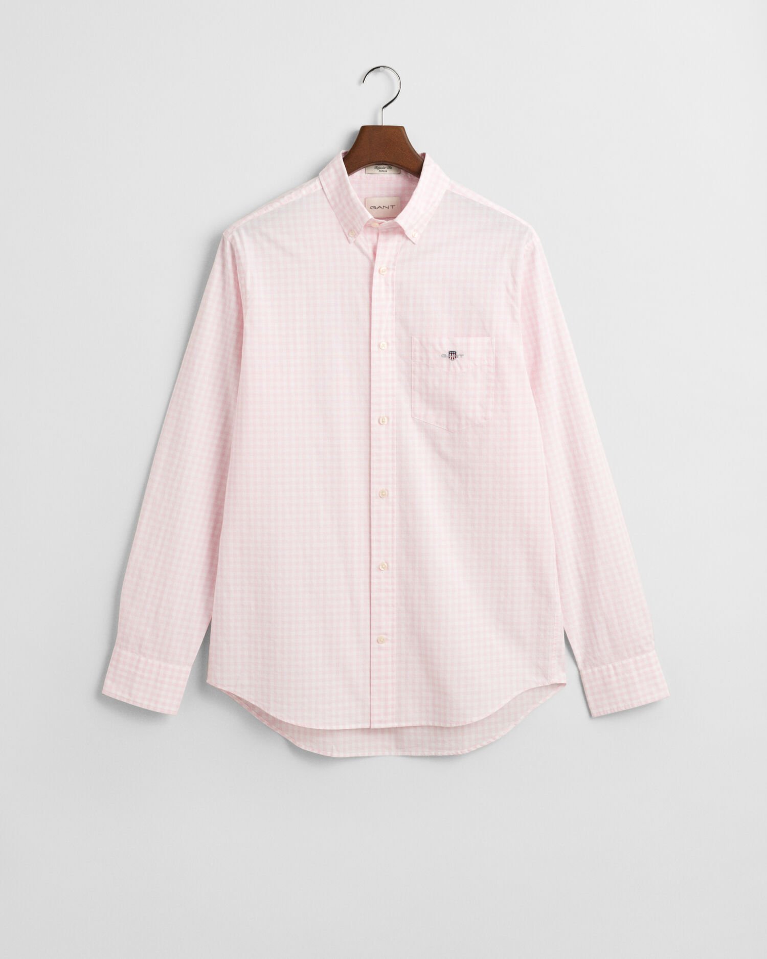 Regular fit ‑mitoitettu Classic Gingham -popliinipaita
