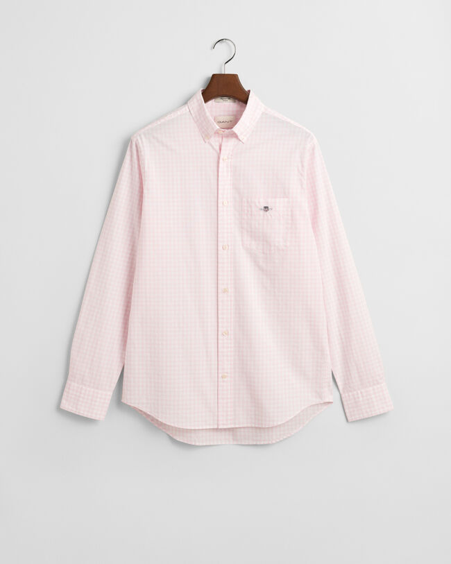 Regular fit ‑mitoitettu Classic Gingham -popliinipaita