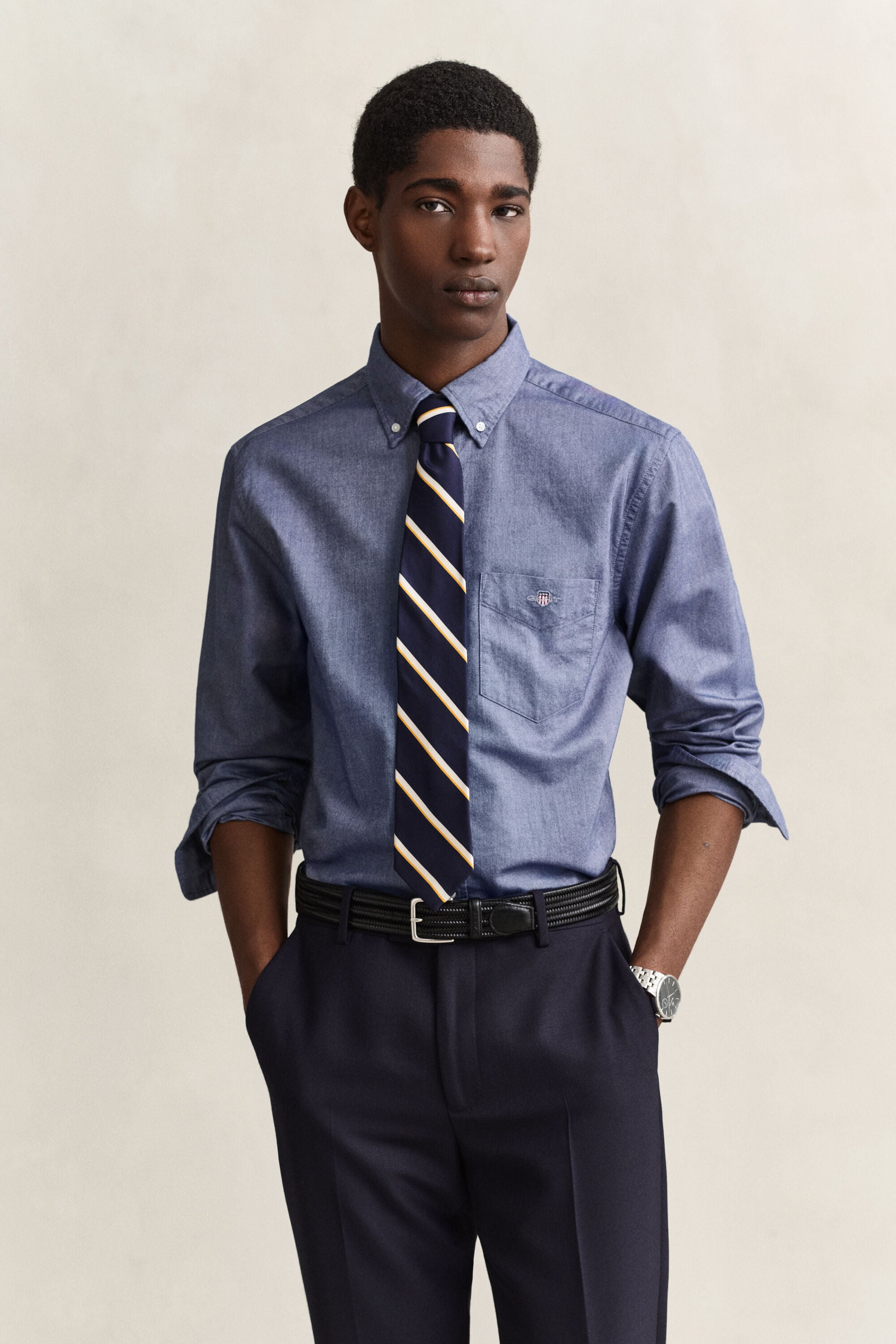 Normaali Classic-oxford-paita