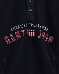 Retro Shield ‑fleecetakki