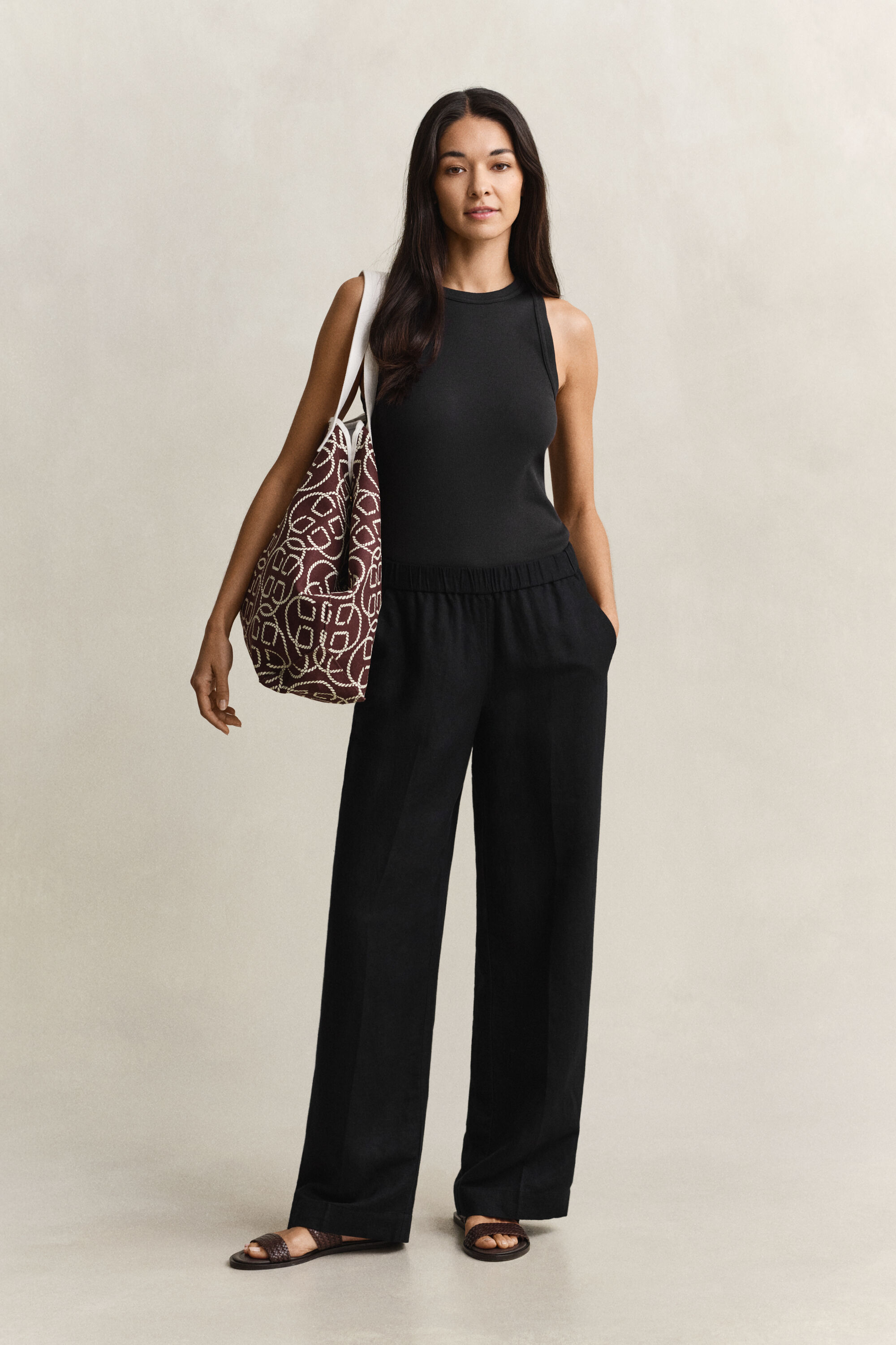 Pellavasekoitehousut