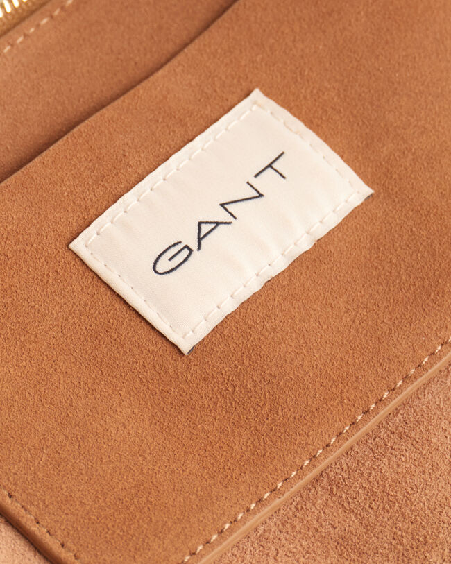 Mokkanahkainen lähettilaukku