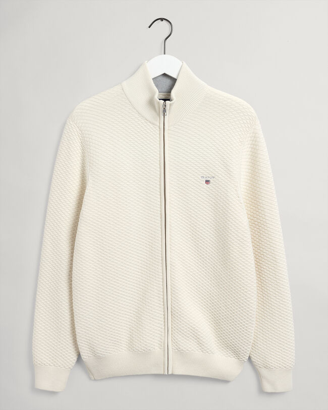 Triangle Texture ‑vetoketjuneulepusero