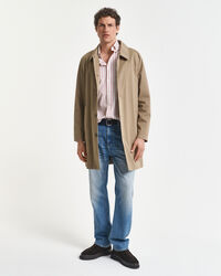 Regular fit ‑mitoitettu raidallinen Archive-popliinipaita