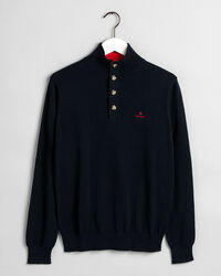 Sporty Mock Neck Sweater