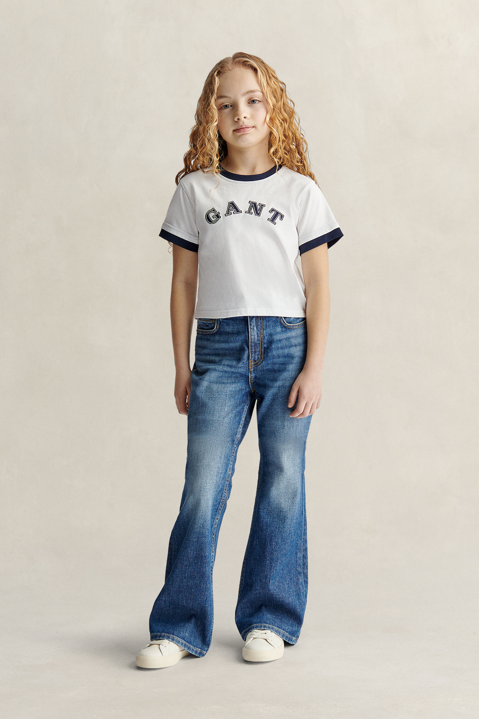 Teen Girls ‑malliston suoran mallinen t‑paita