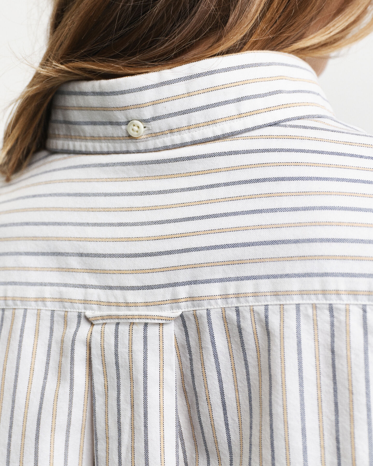 Regular fit ‑mitoitettu raidallinen klassinen oxford-paita