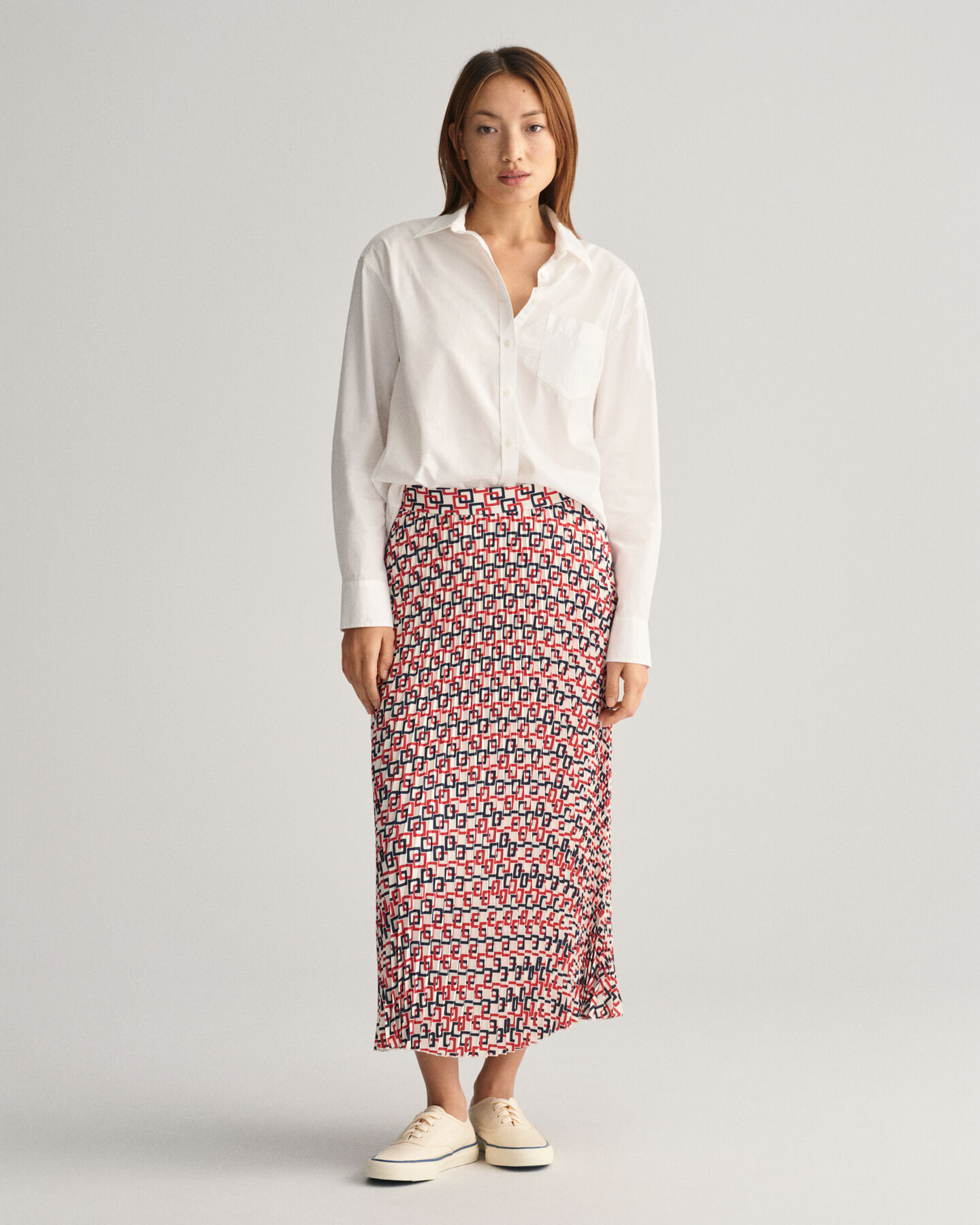 Printtikuvioitu Geometric-laskoshame