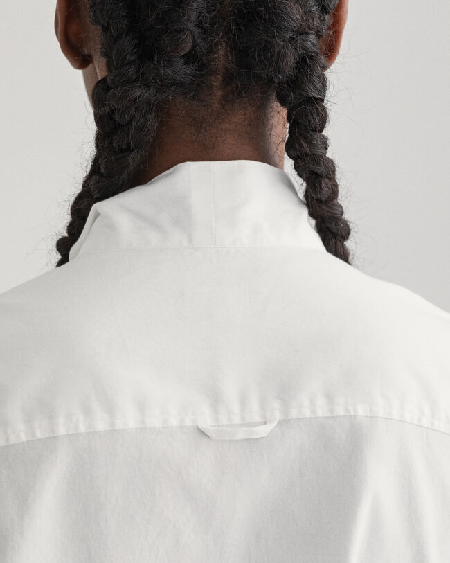 Puhvihihainen Oxford-rusettipaita