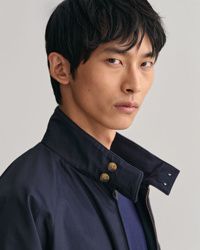 Puuvillainen Harrington‑takki