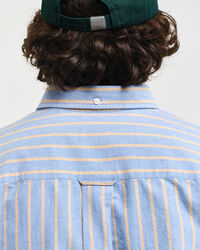 Relaxed&nbsp;fit ‑mitoitettu raidallinen Archive-oxford-paita