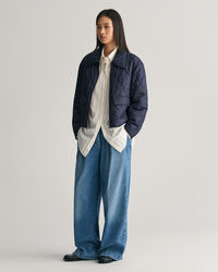 Kauluksellinen tikkitakki