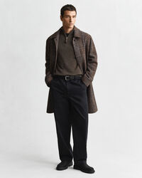 Ohut lampaanvillaneule, vetoketjukaulus