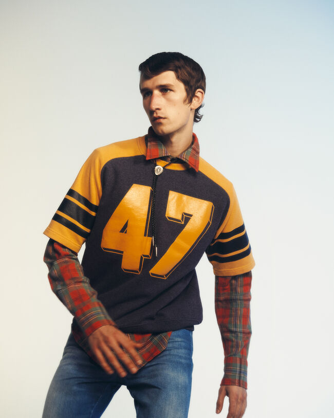 Wrangler x GANT ‑malliston regular fit ‑mitoitettu ruudullinen Western-paita