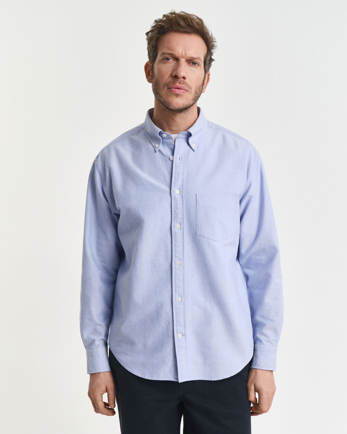 Relaxed fit ‑mitoitettu Heritage-oxford-paita