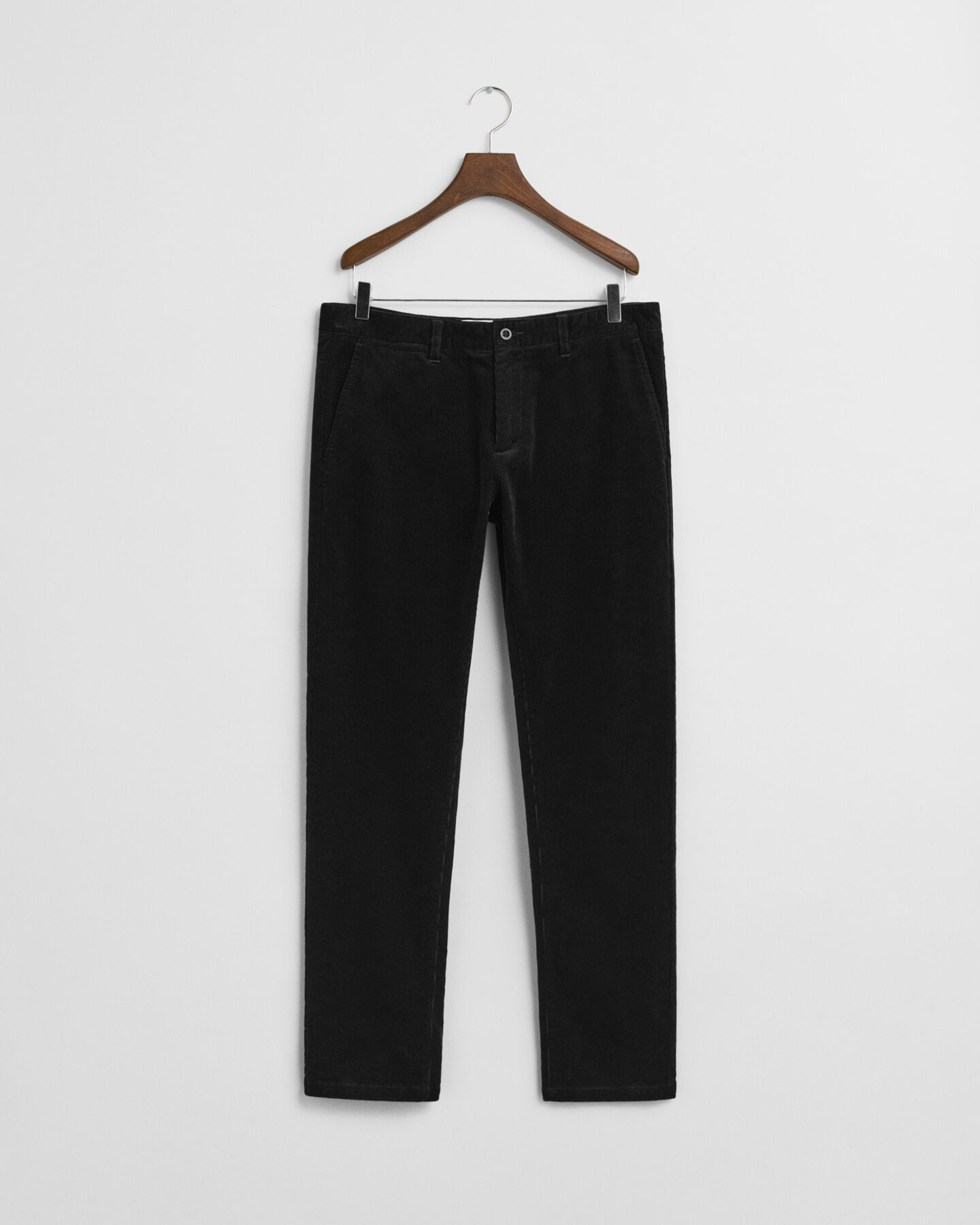 Slim fit ‑mitoitetut vakosamettichinot