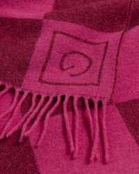 Kaksiv&auml;rinen ruudullinen villahuivi