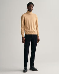 Slim fit ‑mitoitetut vakosamettifarkut