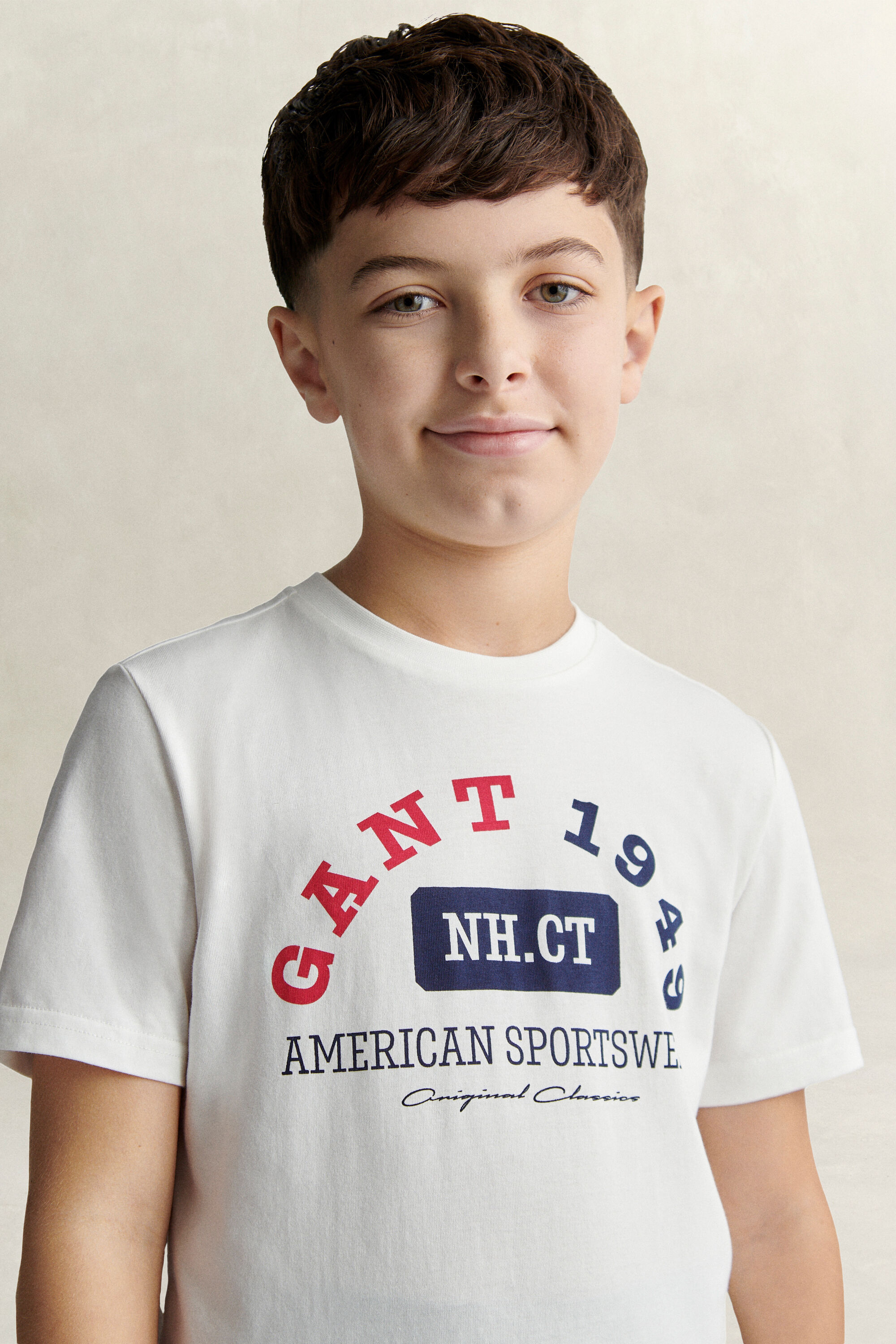 Teen Boys -malliston painettu t‑paita