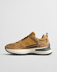 Cazidy-tennarit mokkanahasta ja verkkokankaasta