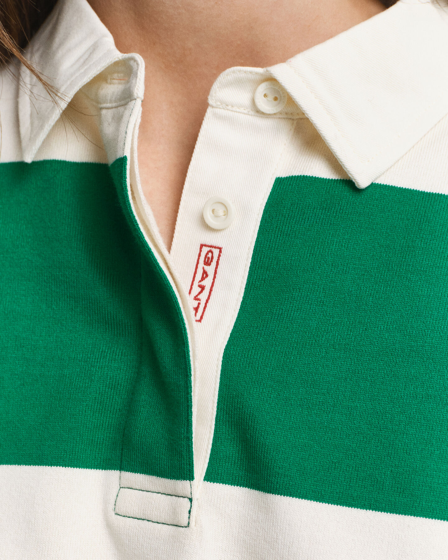 Raidallinen Heavy Rugger ‑puuvillapaita