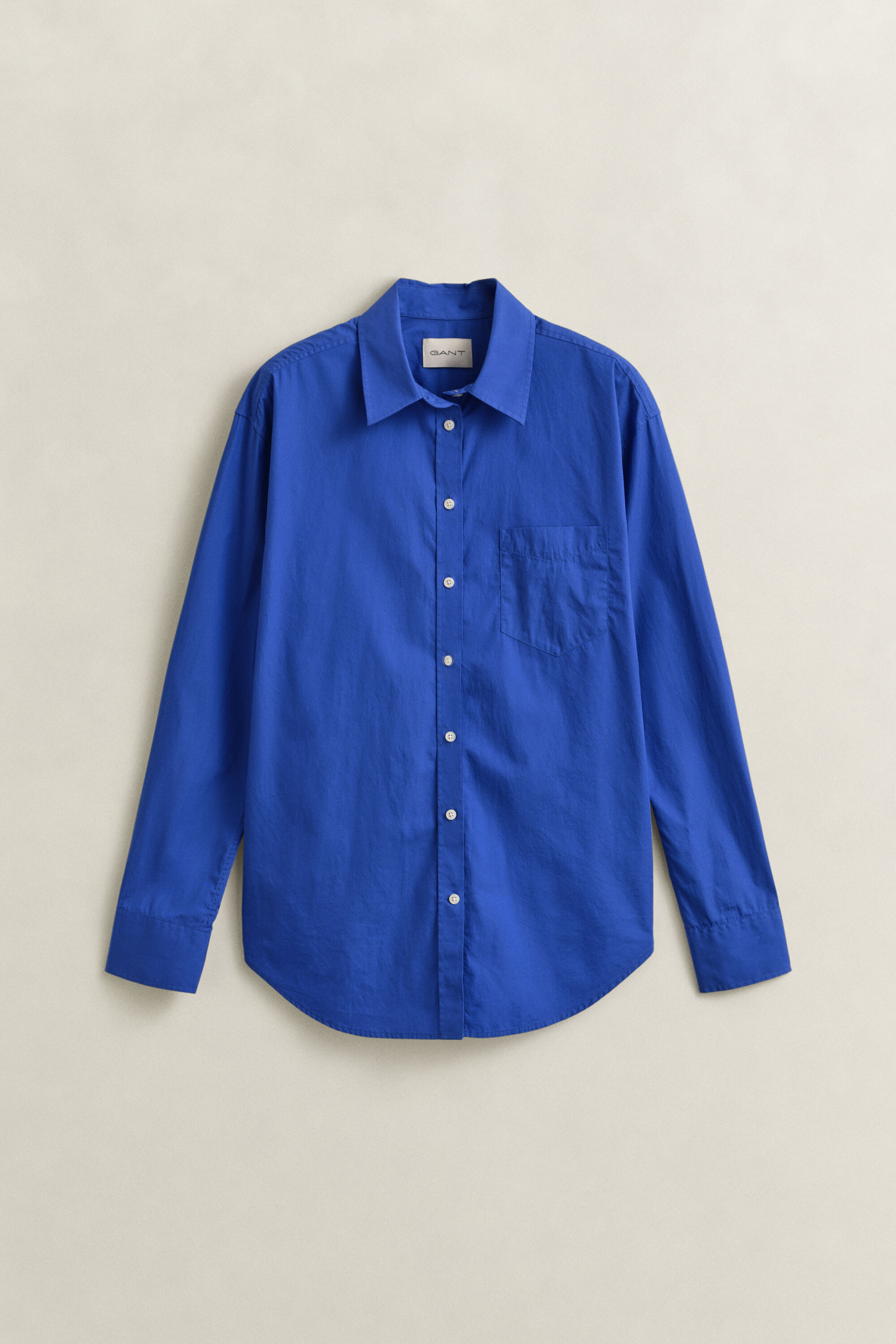 Relaxed fit ‑mitoitettu Classic-popliinipaita