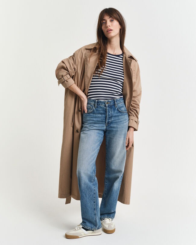 Striped Ribbed T-Shirt