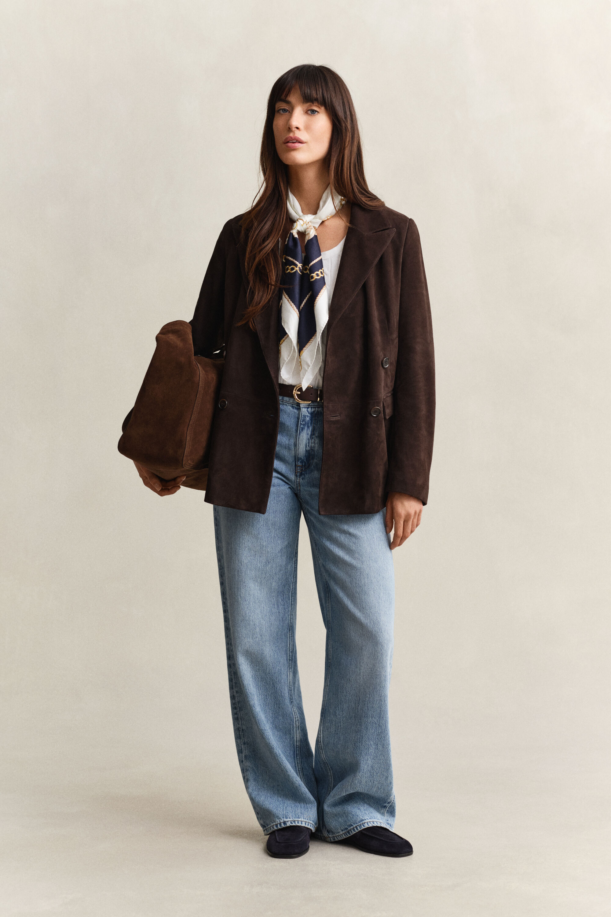 Mokkanahkainen klubitakki