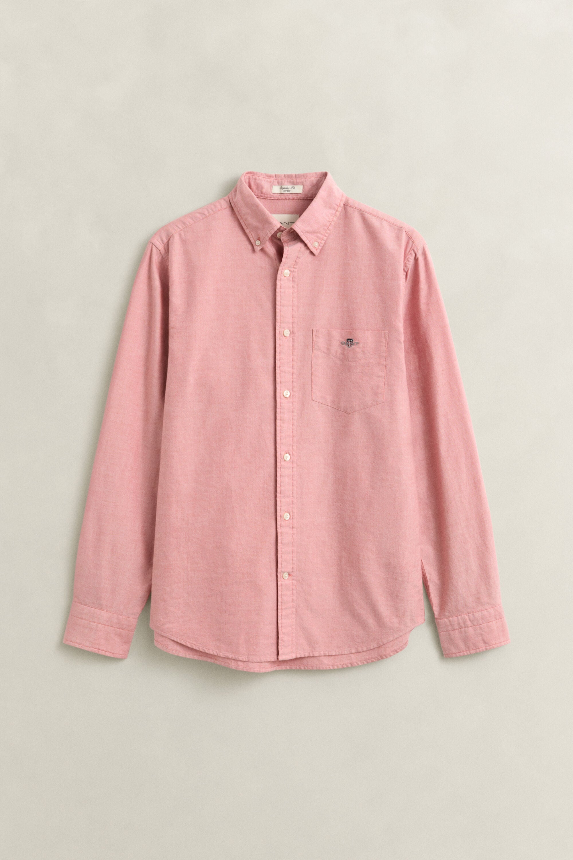Regular fit ‑mitoitettu klassinen oxford-paita