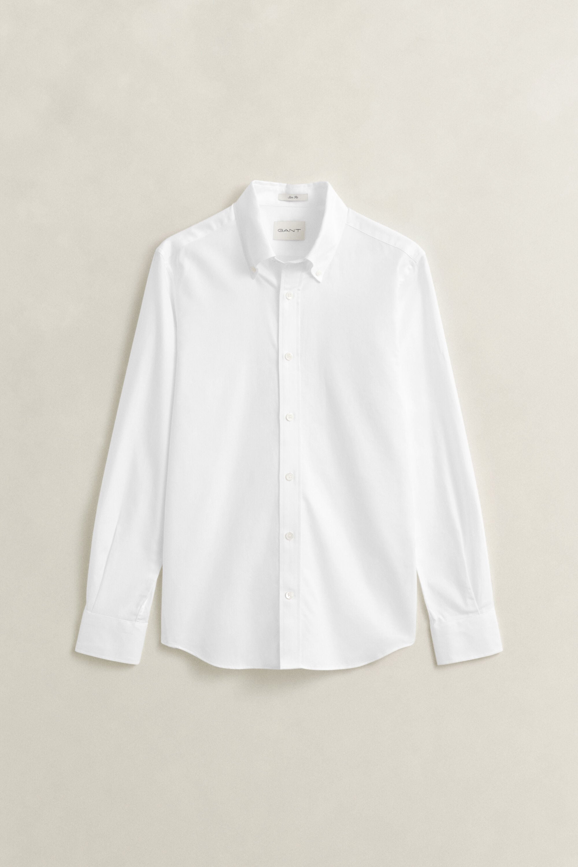 Slim fit ‑mitoitettu kauluspaita