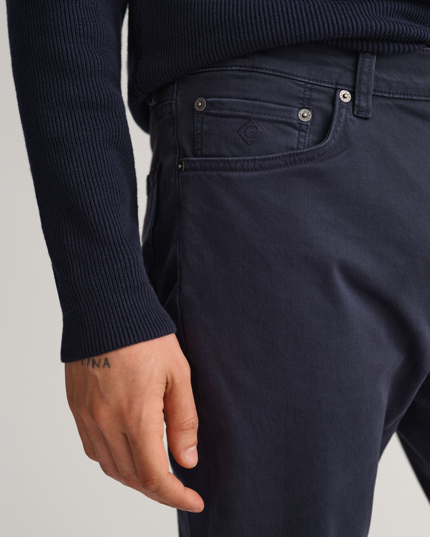 Regular fit ‑mitoitetut Arley Desert ‑farkut