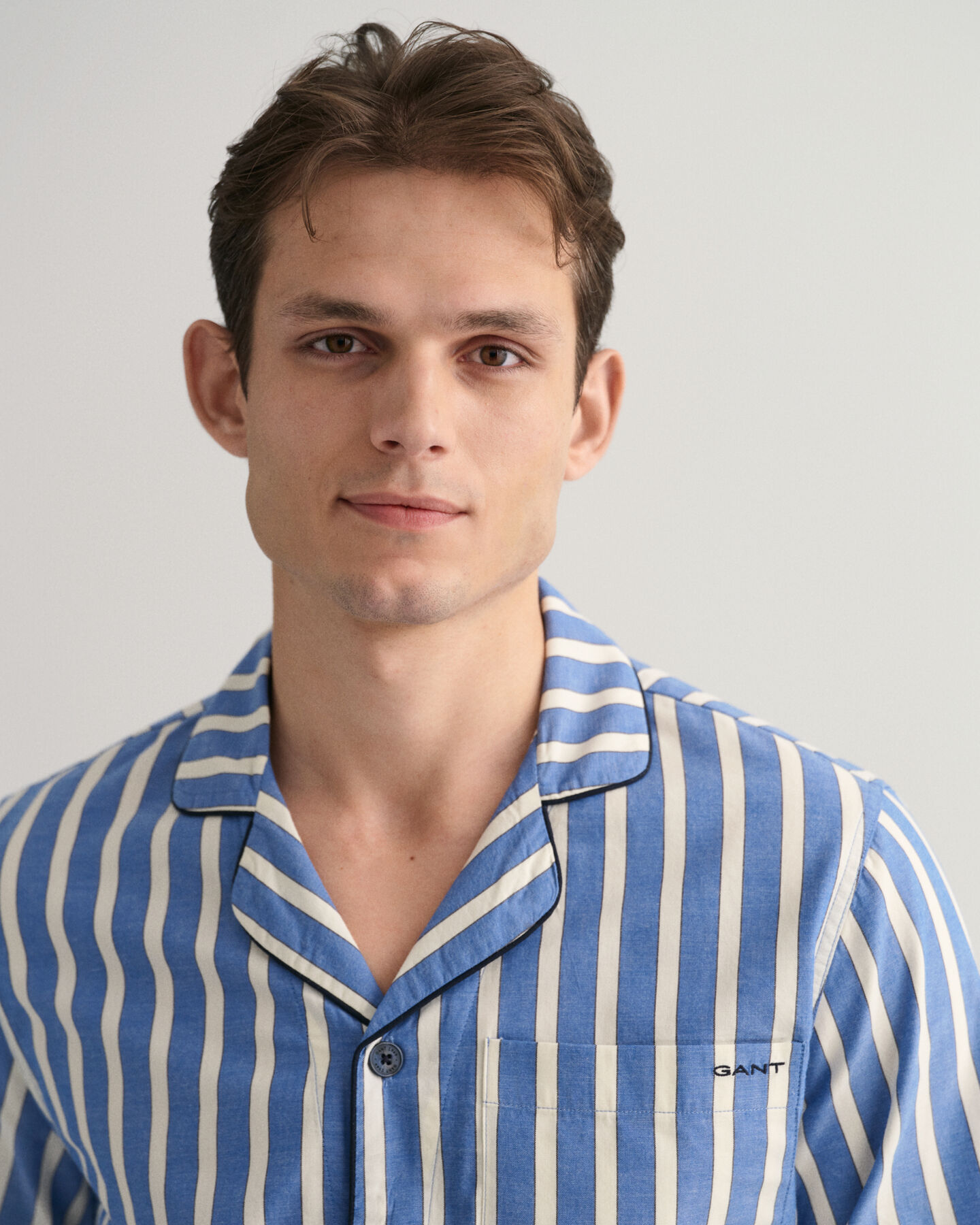 Oxford-raidallinen pyjama