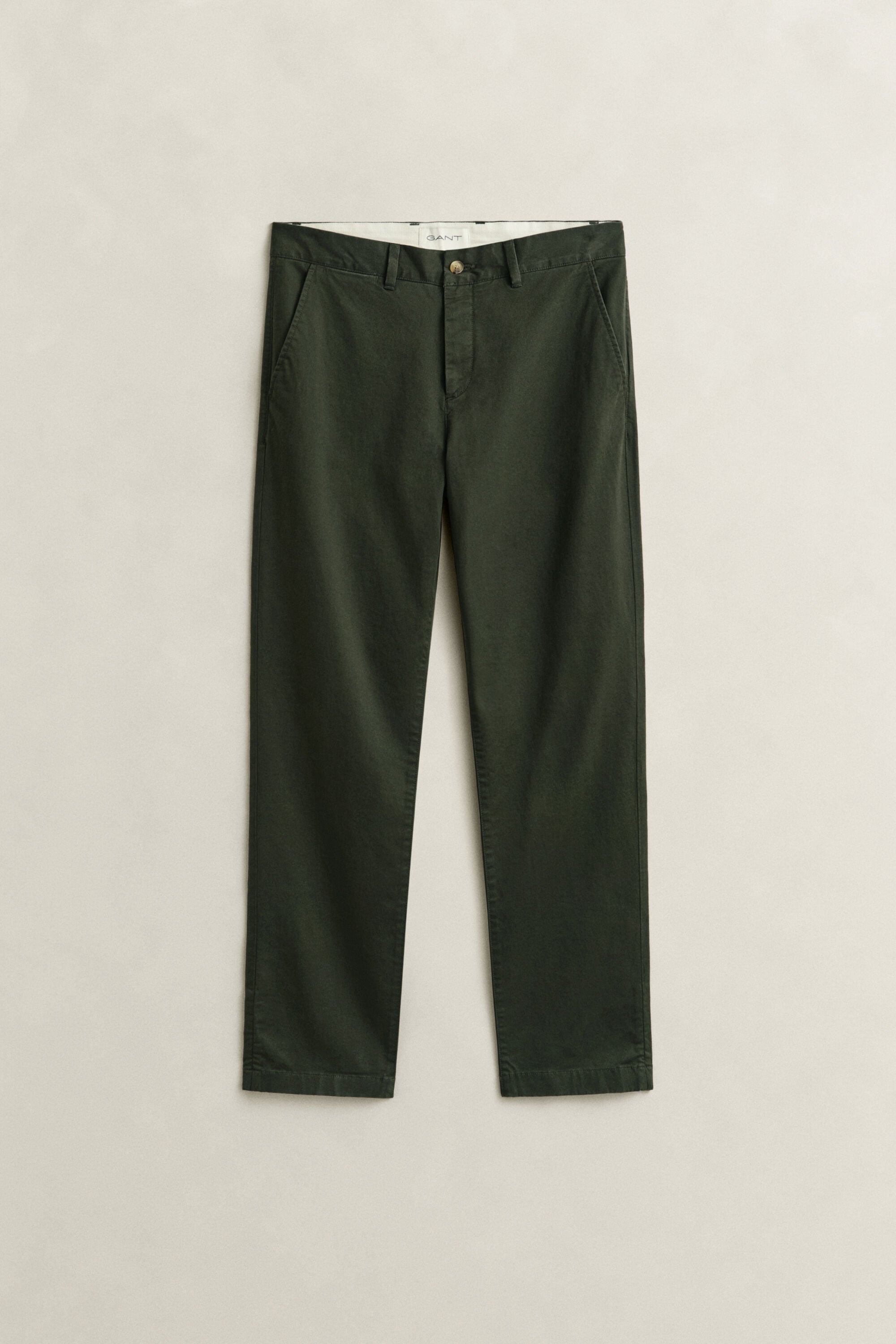Regular fit ‑mitoitetut klassiset chinot