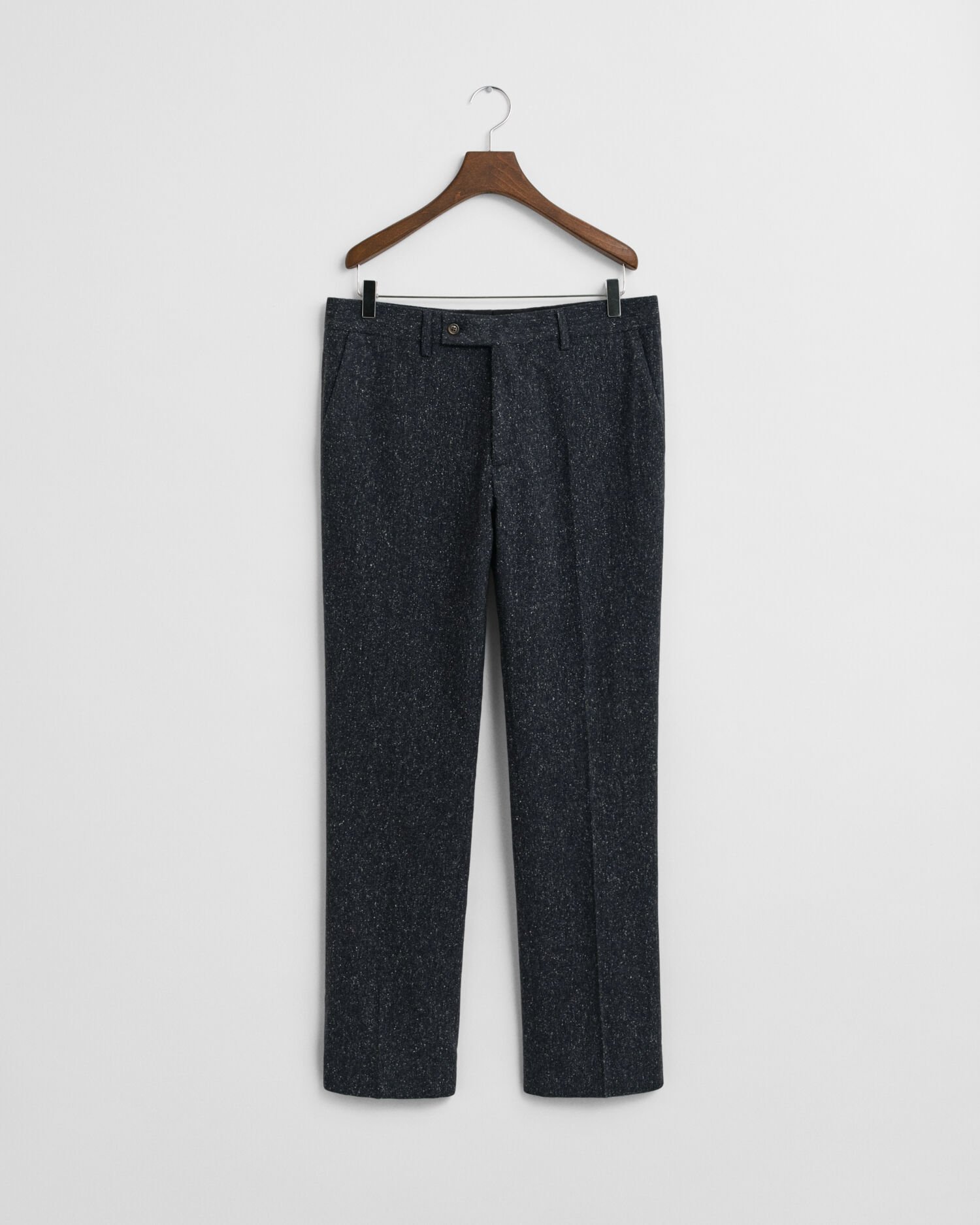 Slim fit ‑mitoitetut Donegal-puvunhousut