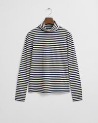 Kevyt raidallinen puuvillapoolo